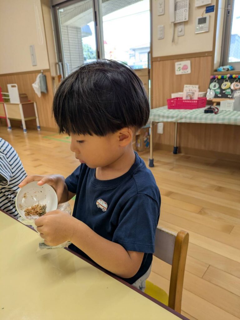 ふりかけ ちゅー② いれる ⑥